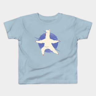 Llama Yoga Kids T-Shirt